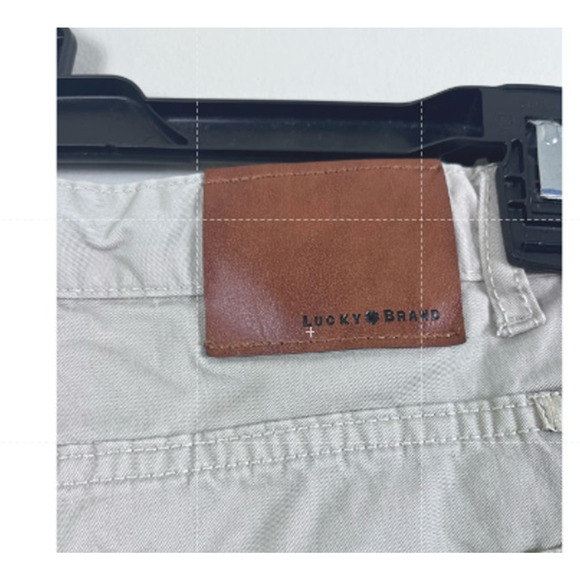 Khaki Lucky Brand Authentic Skinny Jeans 18 - Picture 4 of 8